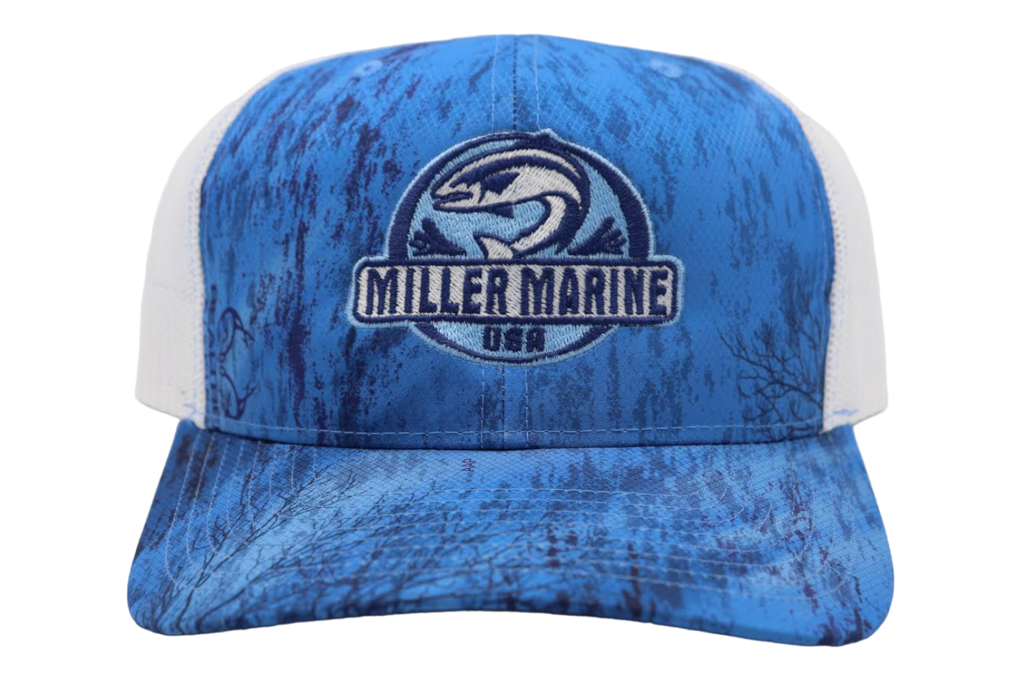 Blue Pattern- SnapBack Trucker
