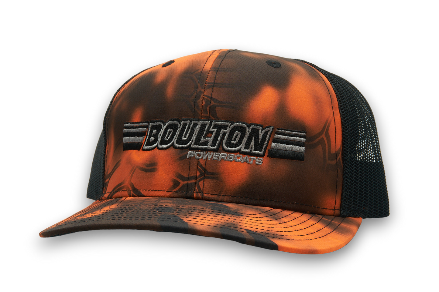 Boulton Powerboats Striped Logo Ball Cap