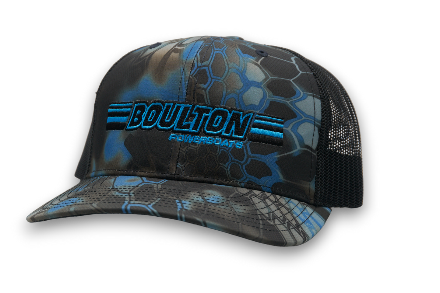 Boulton Powerboats Striped Logo Ball Cap